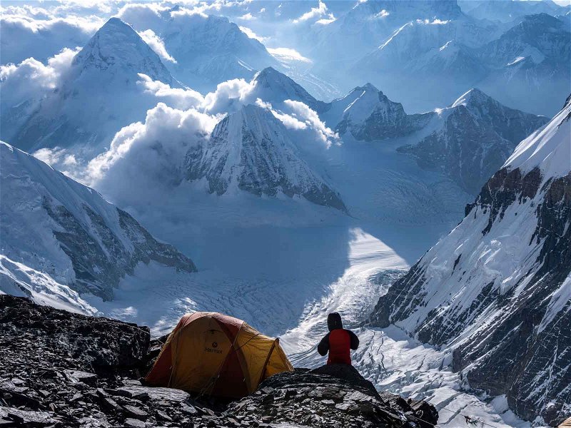 Glamping on Mount Everest