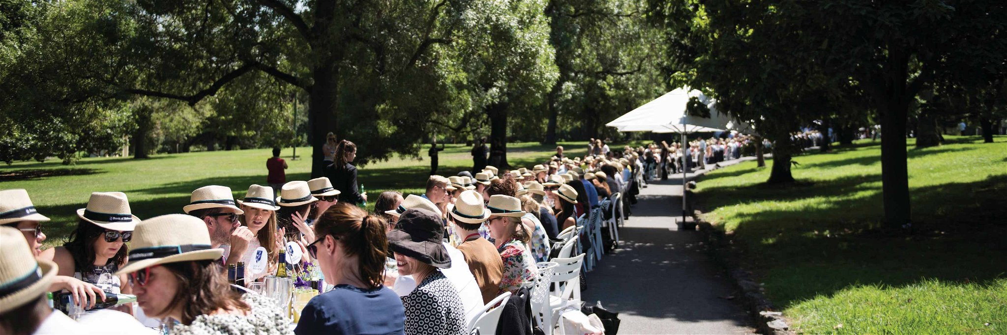 Ein Highlight des «Melbourne Food and Wine Festivals»&nbsp;ist der «World Longest Lunch».