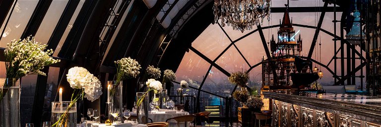 Excluded from The World's 50 Best Ranking 2022: The White Rabbit restaurant in Moscow.