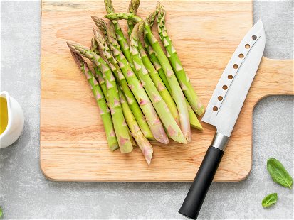Fresh asparagus tastes wonderful with just a few&nbsp;accompaniments.
