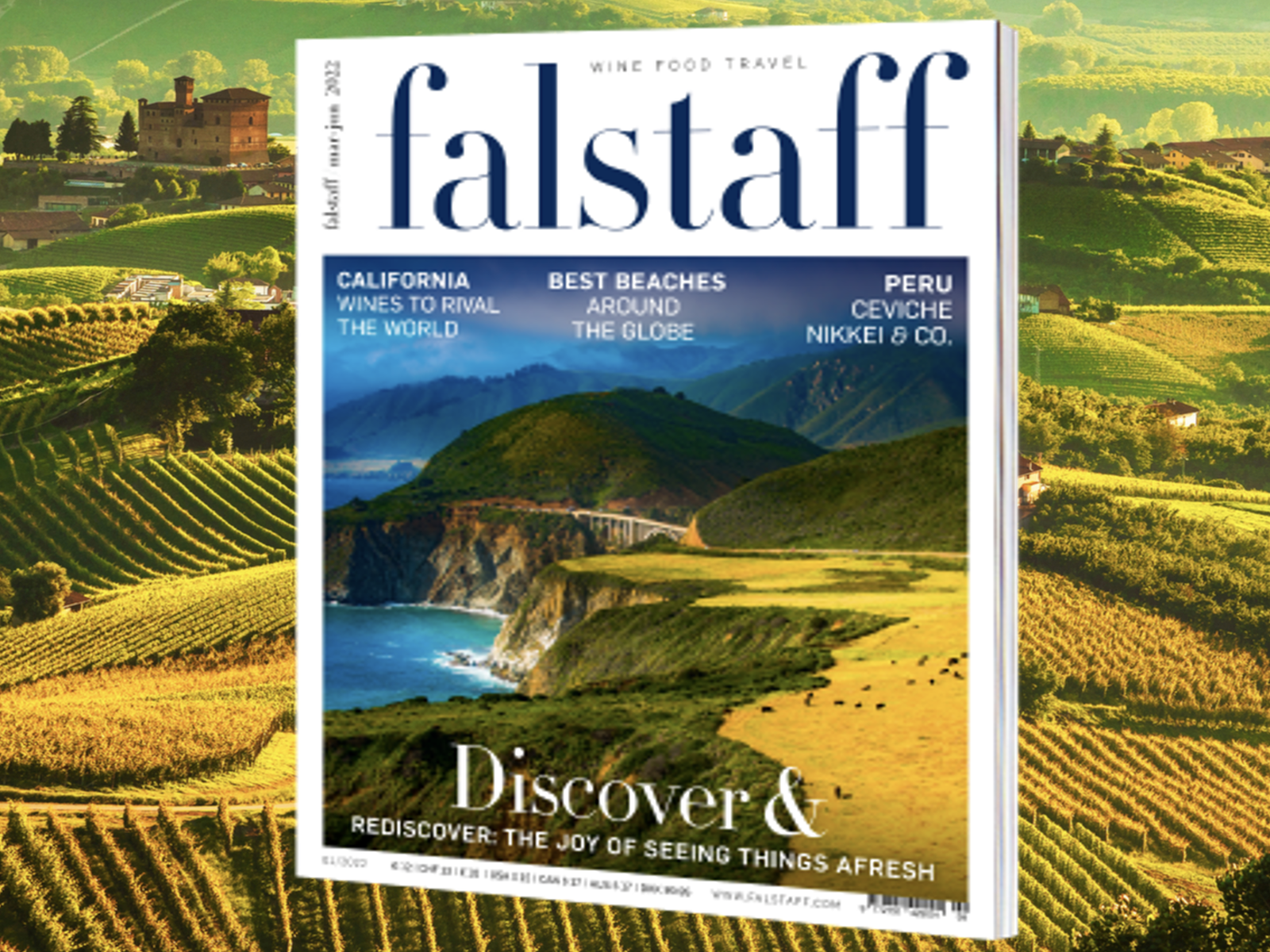 Falstaff International is dedicated to the joyful trinity of wine, food and travel.&nbsp;