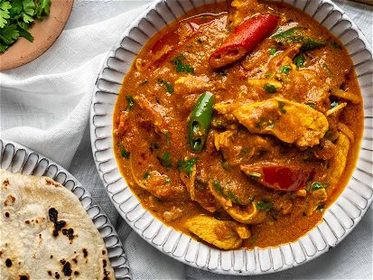 Ginger Chicken Curry zählt zu den beliebtesten Gerichten des Blogs