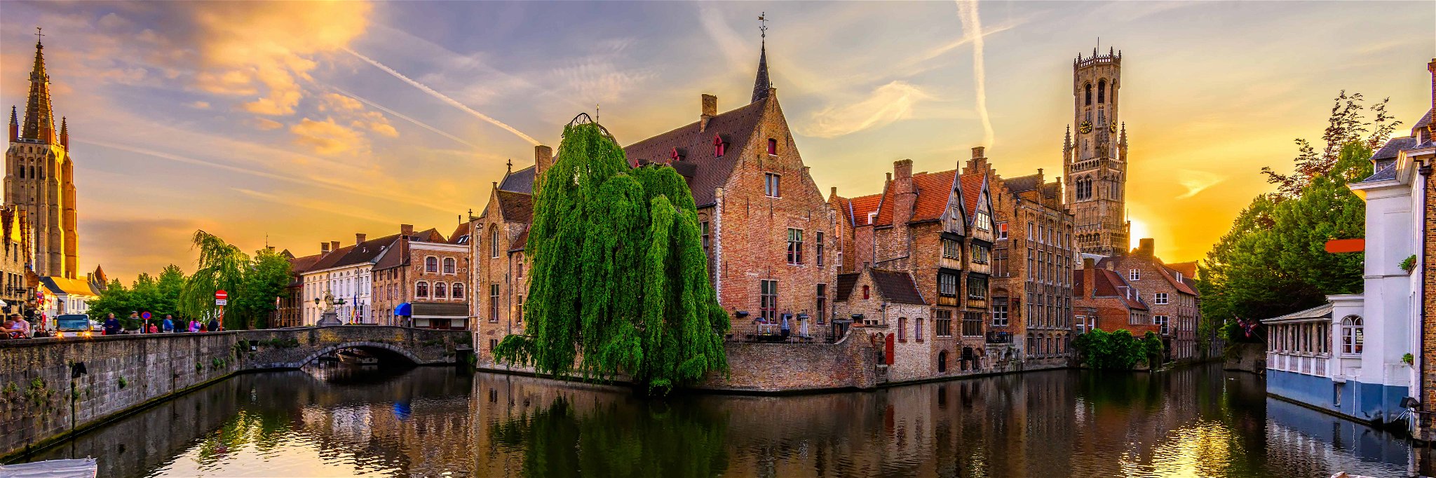 Bruges is the most pedestrian-friendly city in Europe.