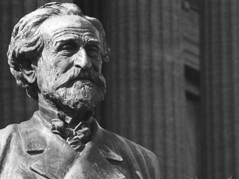 Giuseppe Verdi is famed for his operas but he was also a gourmet and farmer.&nbsp;