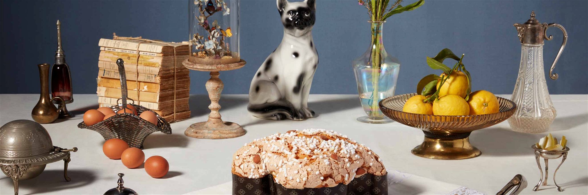 Colomba is a traditional Easter cake.