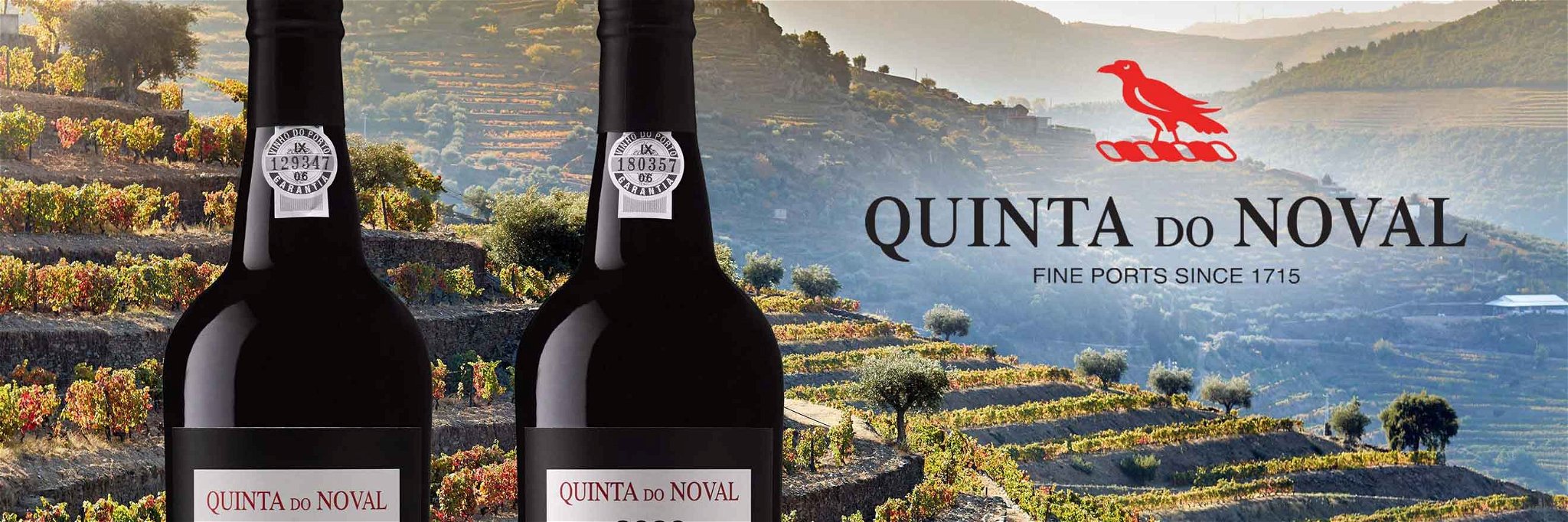 The two Vintage Ports declared by Quinta do Noval.