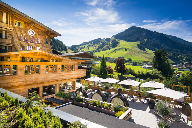 Das 4 Sterne Superior Hotel Alpin Juwel in Saalbach-Hinterglemm.