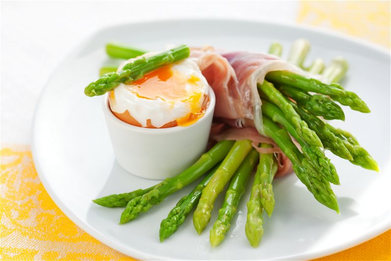 Asparagus is great for dipping into a boiled egg.
