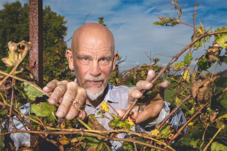 American actor John Malkovich likes to keep a lower profile when promoting the wines grown at his Provence estate.