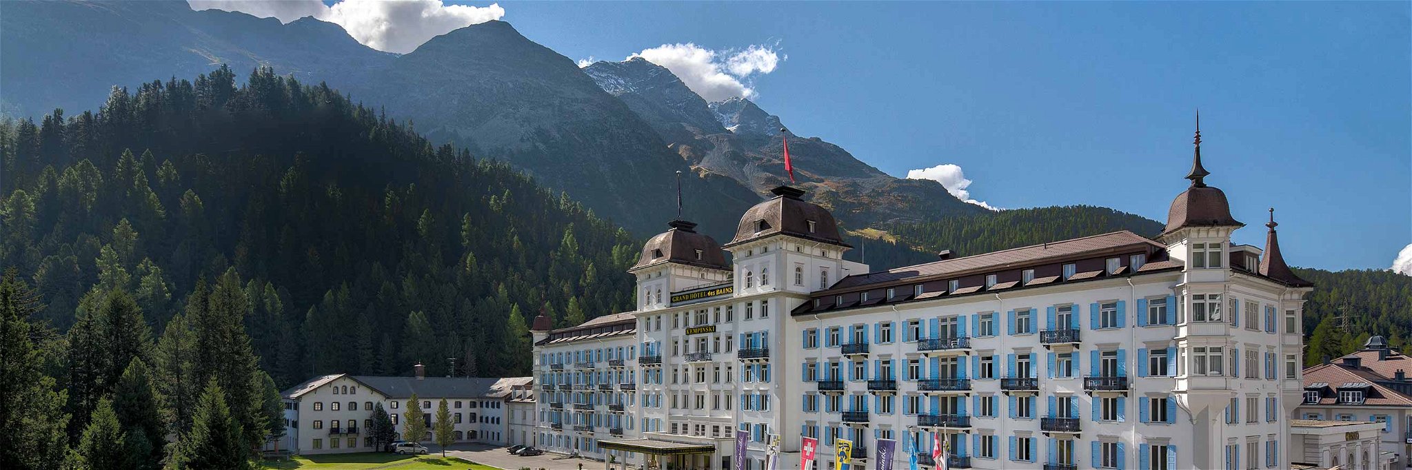 Das «Grand Hotel des Bains Kempinski» in St. Moritz