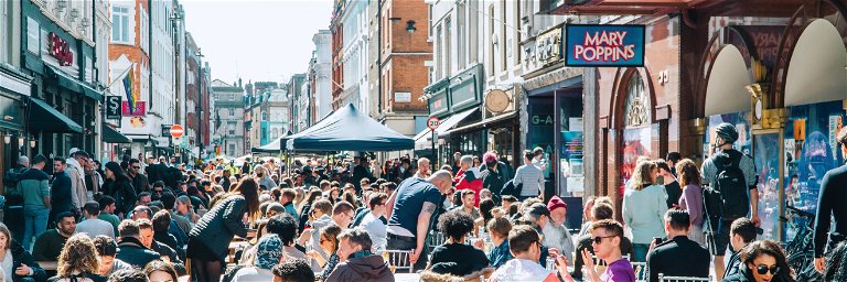 Outdoor dining and drinking will become a permanent feature in England.&nbsp;