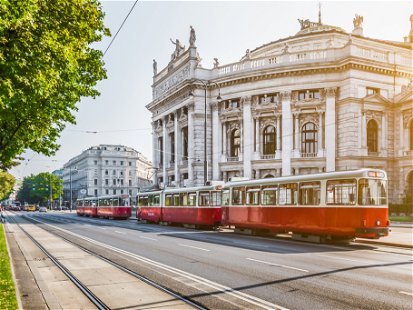 Burgtheater in Wien: Der Tourismus der Stadt erlebt ein Comeback.