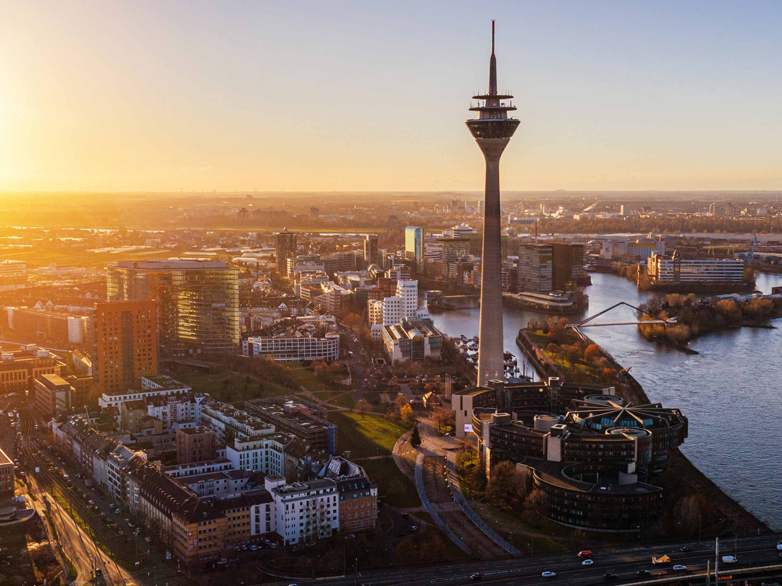 Düsseldorf is the capital of&nbsp;North Rhine-Westphalia.