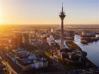 Düsseldorf am Rhein zählt deutschlandweit zu den Städten mit der höchsten Lebensqualität.&nbsp;