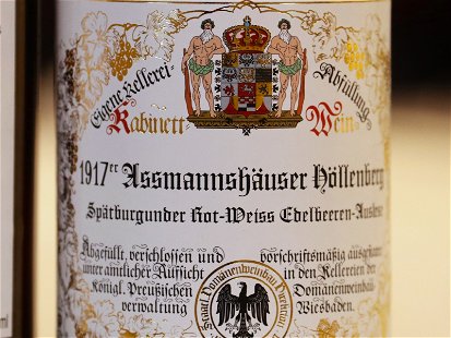 Die Rot-Weiß Edelbeerenauslese aus dem Höllenberg - der legendäre Kennedy-Wein