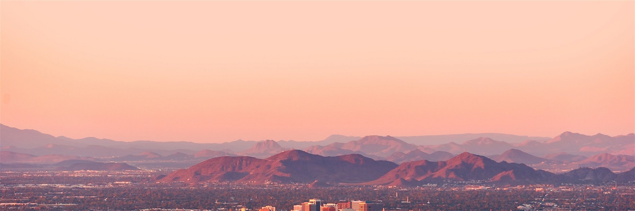 Blick auf Phoenix, die Hauptstadt von Arizona.