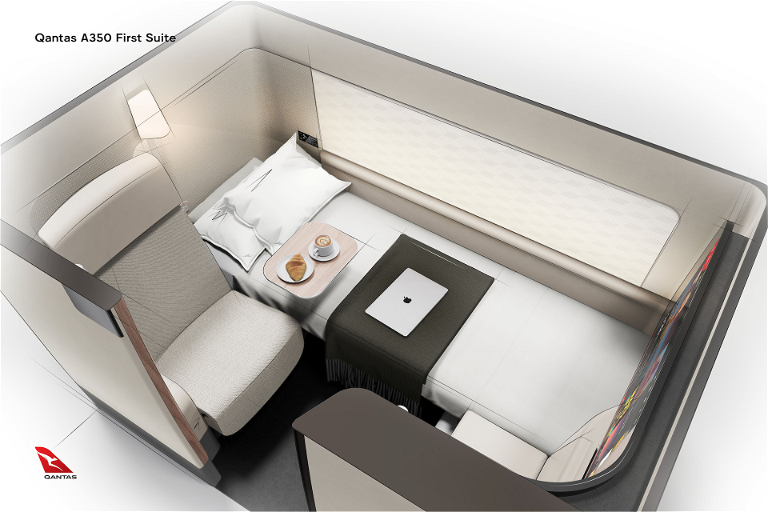 A render of the first-class suite.