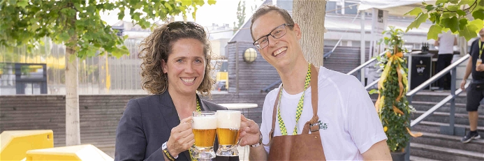Die Wirtschaft traf sich bei der Ottakringer Brauerei erneut zum Rennen.