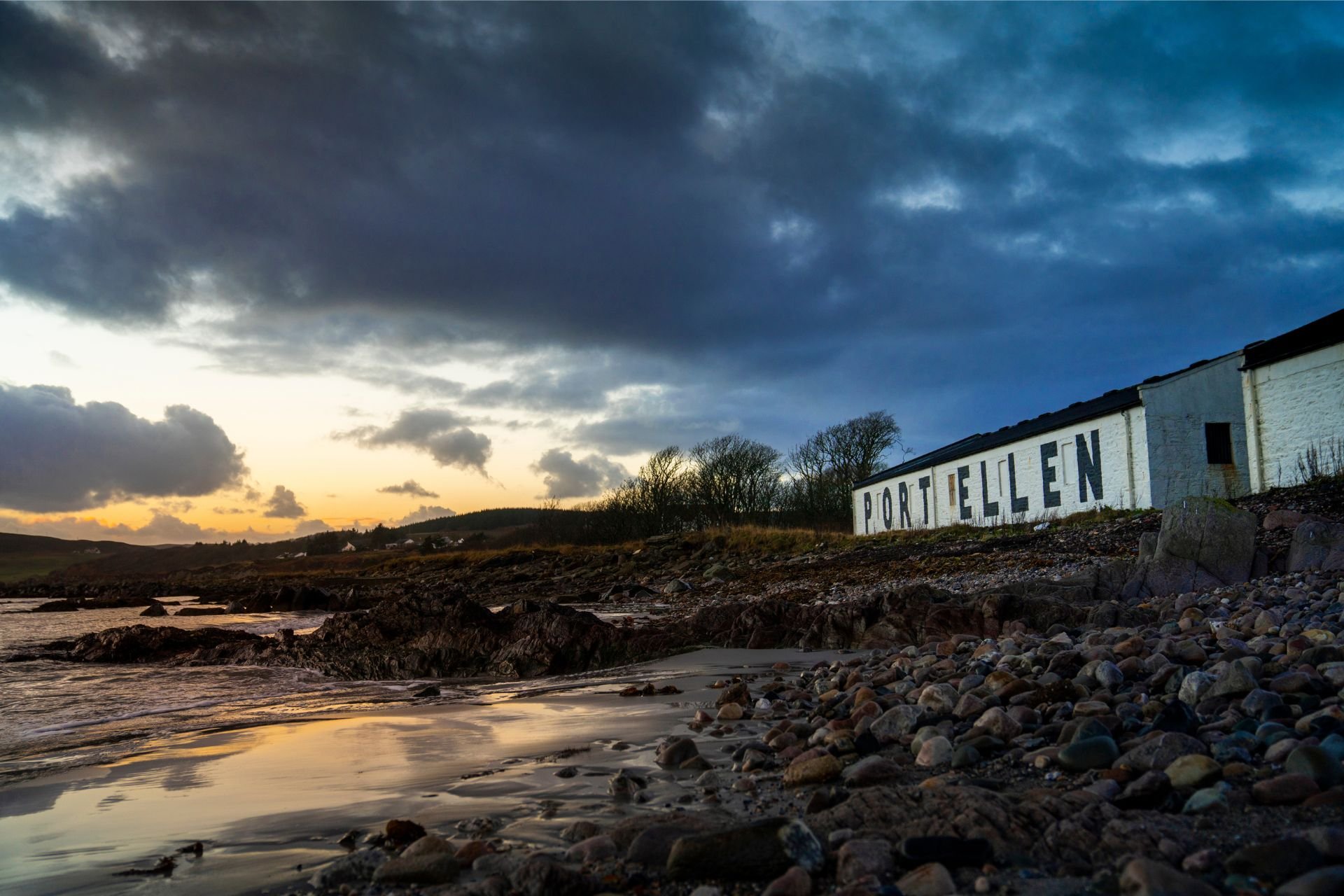 The Port Ellen Distillery in Scotland