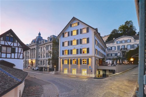 The historic building on Florhofgasse will continue as the Lalique Hotel-Restaurant Villa Florhof.