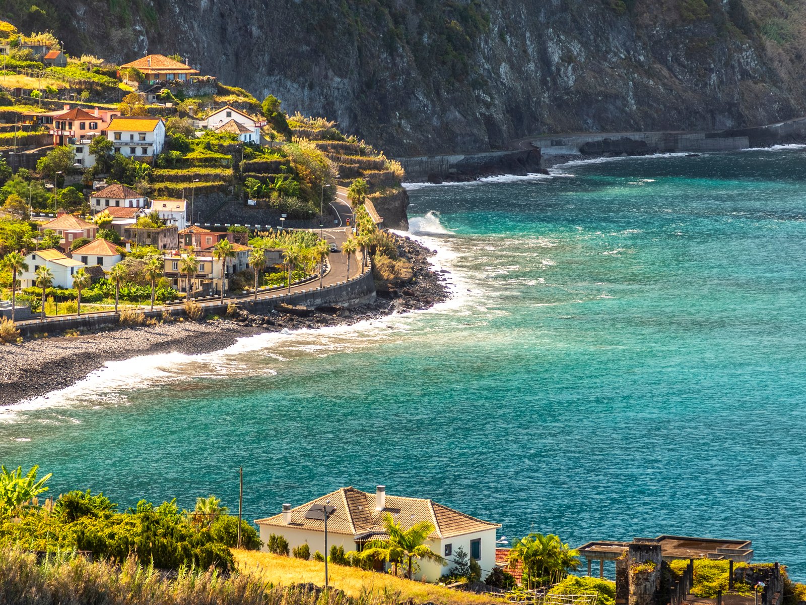 The island of Madeira in summer.&nbsp;
