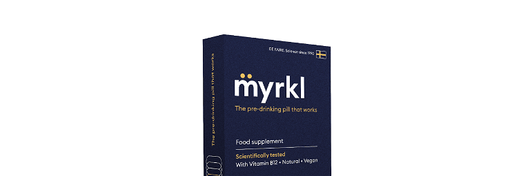 The Swedish-made Myrkl hangover pill.&nbsp;
