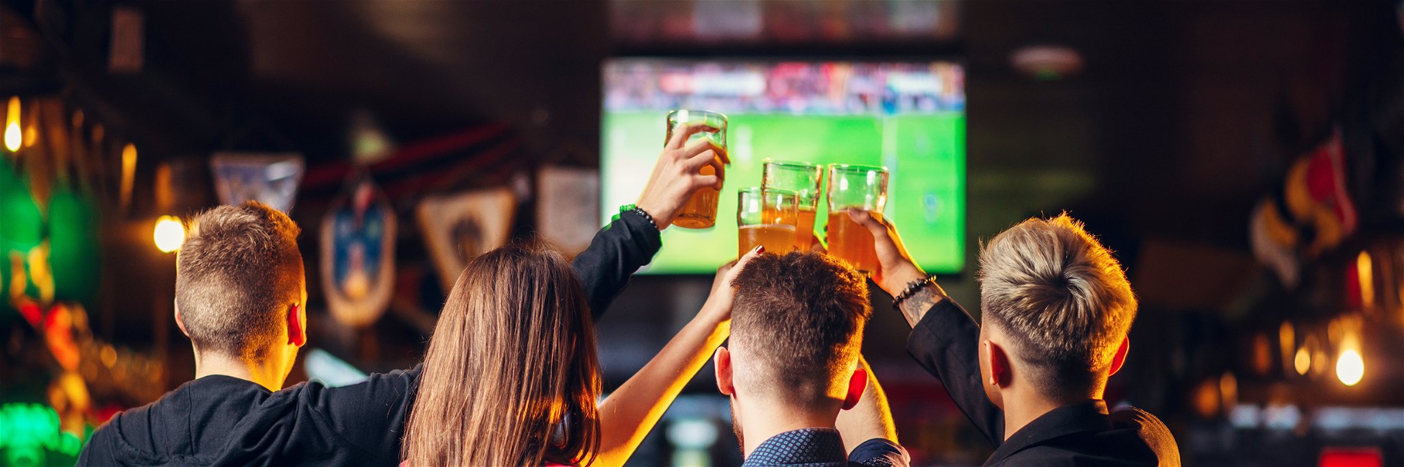 The best places in London with screenings of the games.