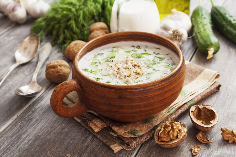 Tarator soup&nbsp;is light, fresh and delicious.&nbsp;