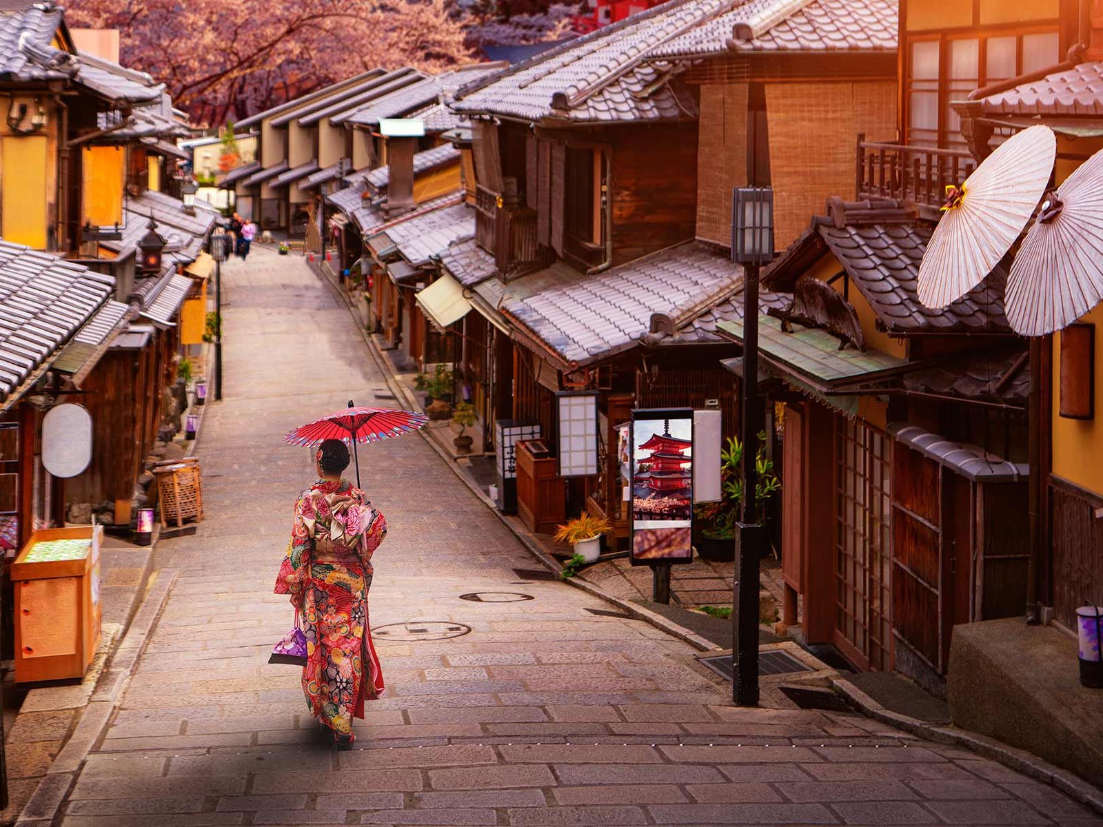 The most beautiful street is said to be in Japan ...