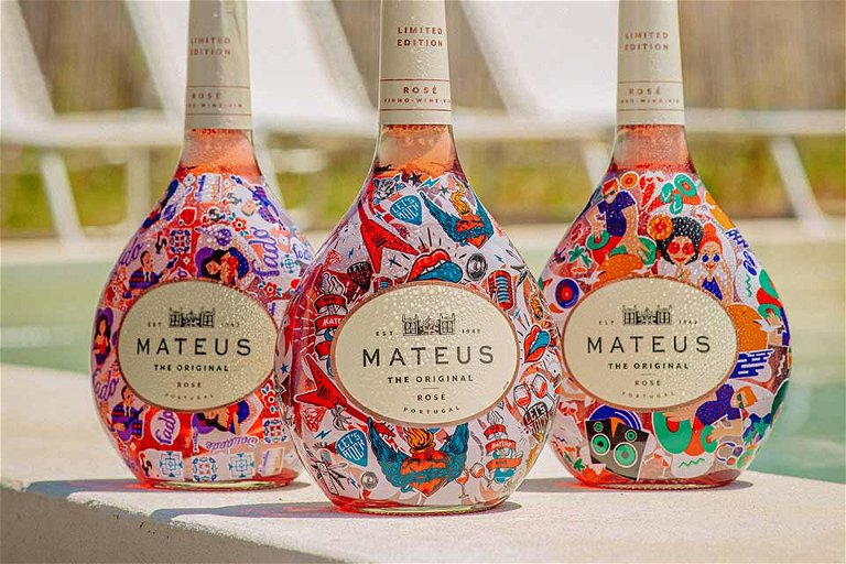 80 years old: Mateus-Rosé from Portugal.