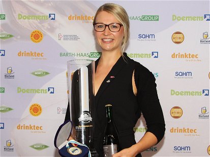 Elisa Raus aus Stralsund ist amtierende Weltmeisterin der Biersommeliers.