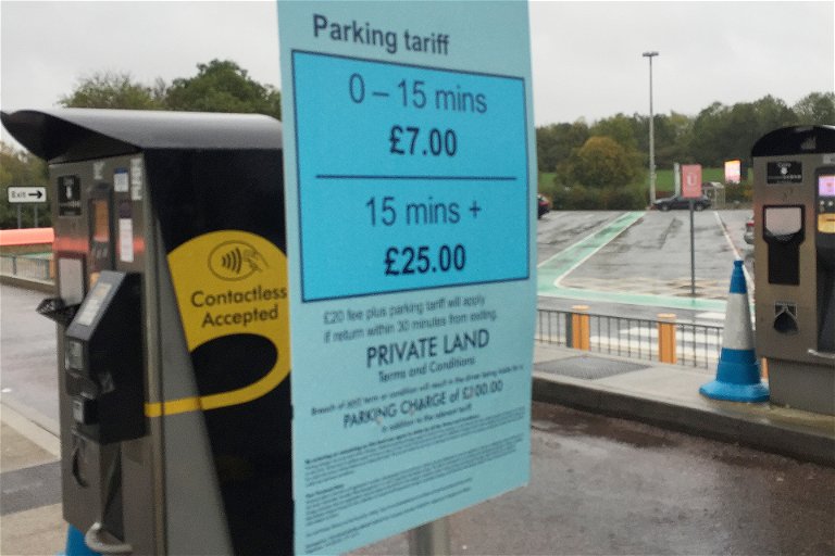 London Stansted airport currently has the UK’s most expensive drop-off/collect fees.