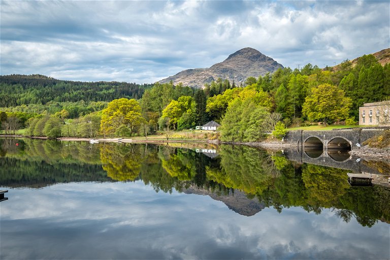 &nbsp;One of the recommended routes:From Glasgow to Loch Lomond, UK.