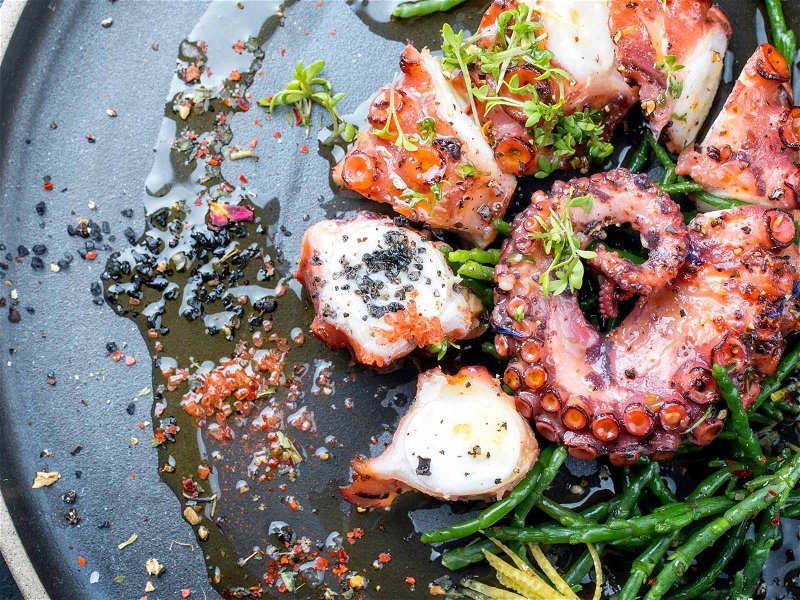 Octopus is irresistible if prepared correctly.