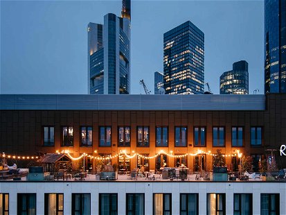 Die Terrasse des »Ruby« in Frankfurt.