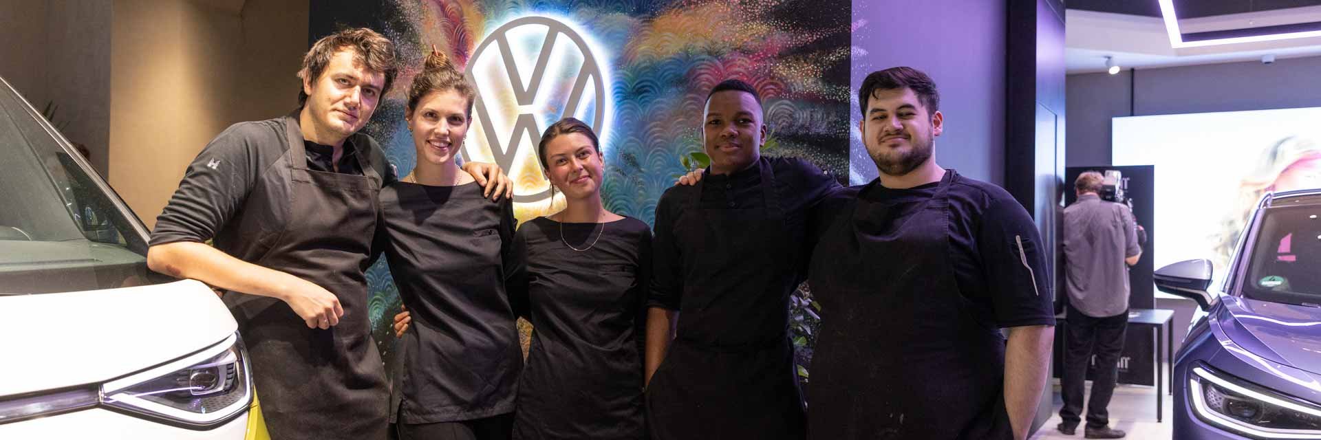 Das Team von »JOLA« verköstigste mit ihren veganen Kreationen die Gäste des »VW City Gartens«.