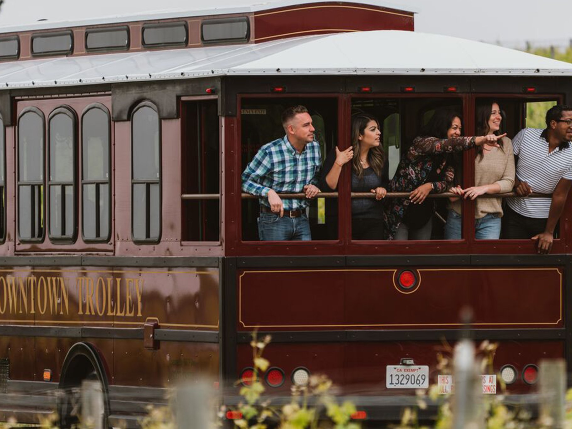The trolley is a good option for travellers looking to explore California wine country on a budget.
