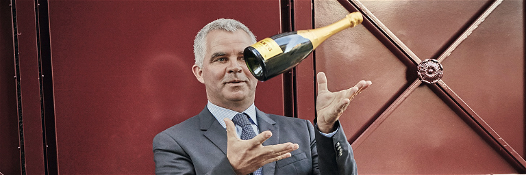 Olivier Krug, the director of Champagne Krug.