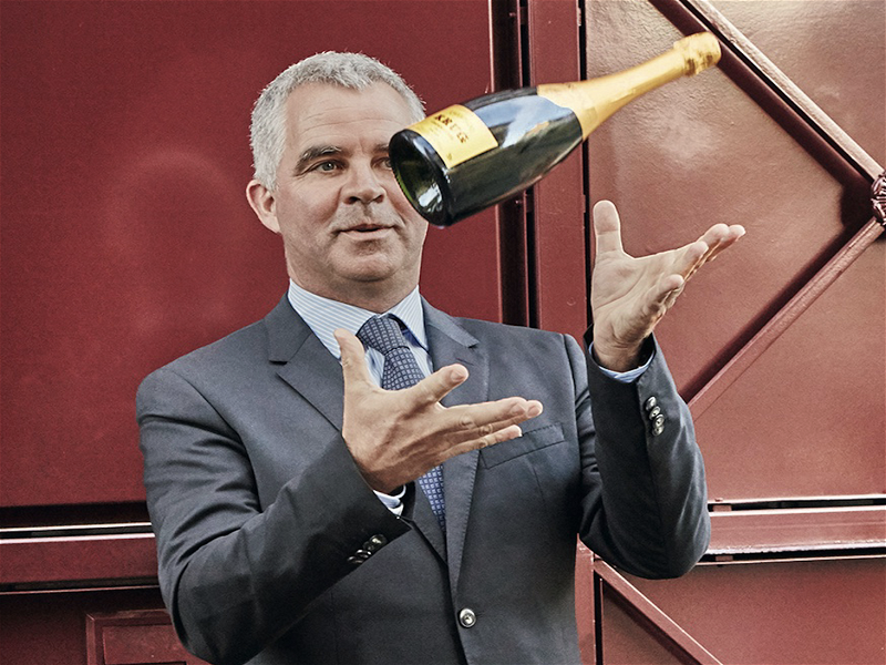 Olivier Krug, the director of Champagne Krug.