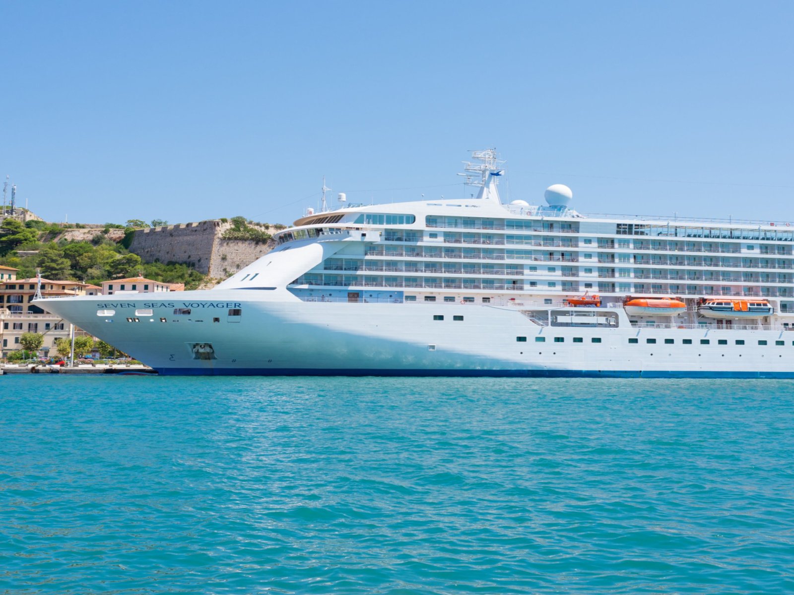 Seven Seas Voyager, a luxury cruise ship in the Regent Seven Seas Cruises fleet