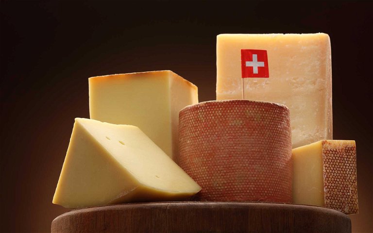 Cheese from Switzerland