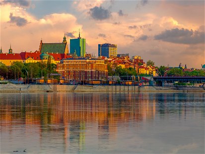 Warsaw is the most affordable city break for UK couples.