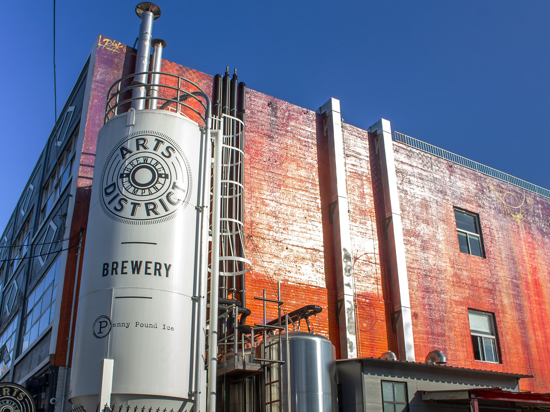 Arts District Brewery Co. in Los Angeles.