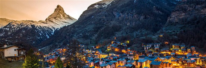 Mehr Alpenromantik geht kaum: Zermatt und das Matterhorn.