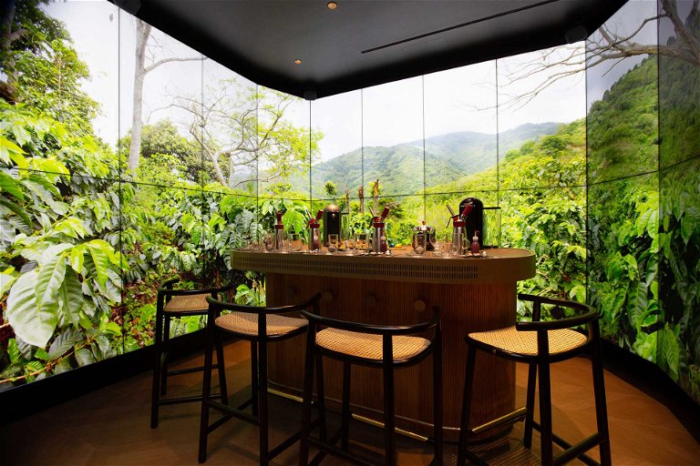 Der weltweit erste Nespresso »Immersive Room« in Wien