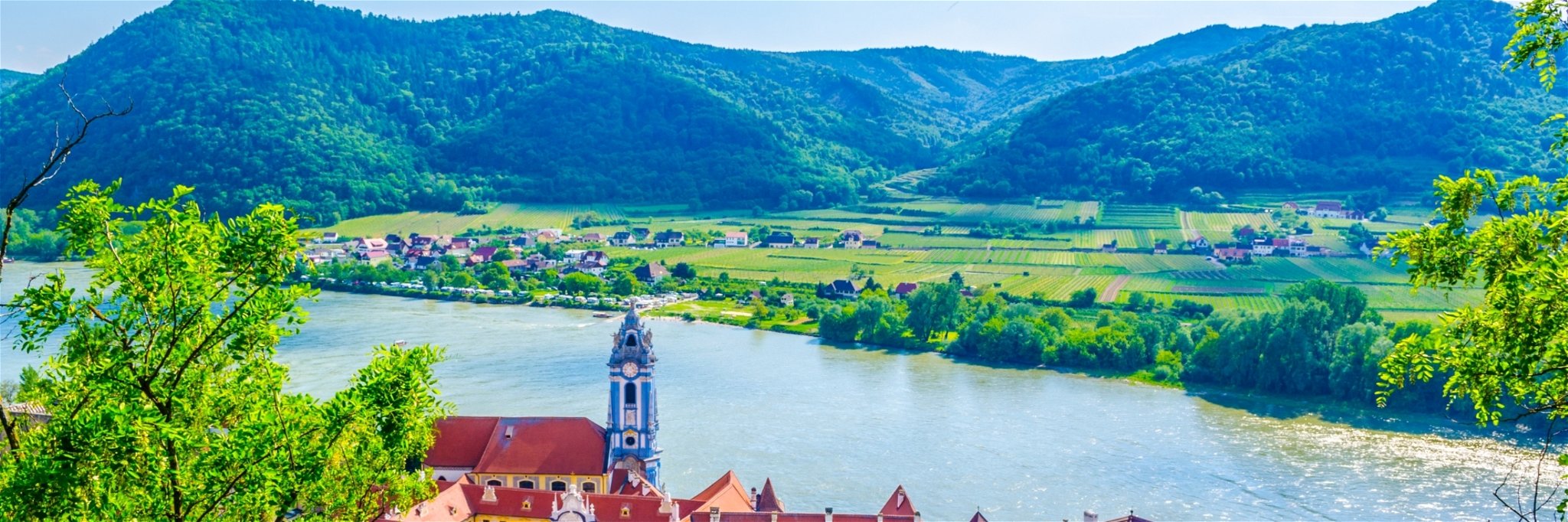 The Danube flows through Austria's Wachau region.