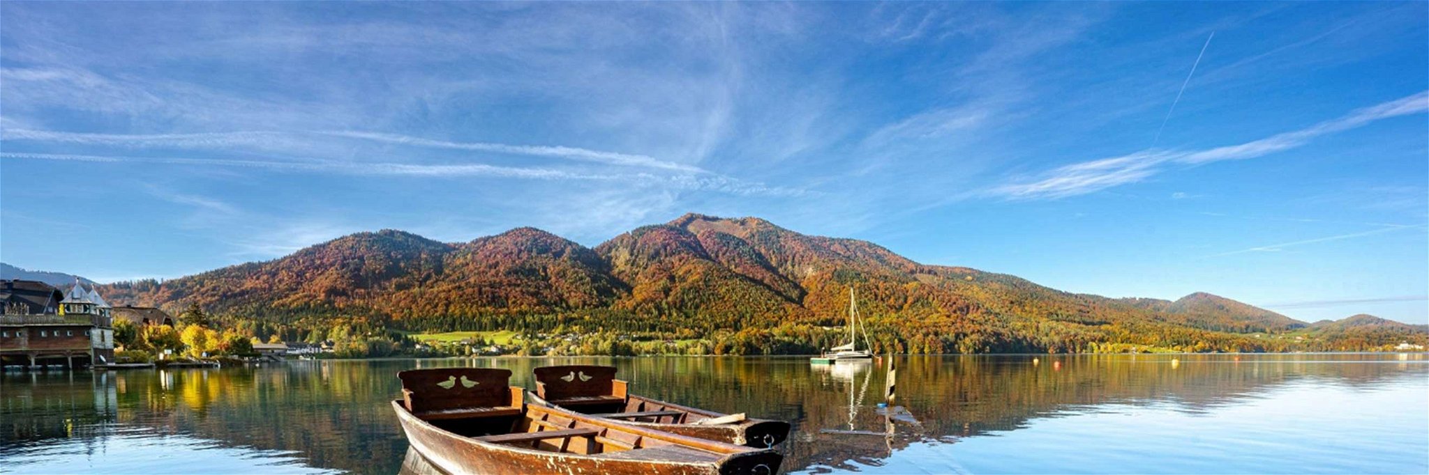 Die heimische Berg-Seen-Landschaft präsentiert sich im Herbst besonders schön.