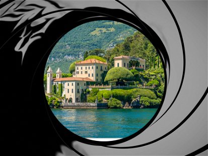 Travellers can explore the Villa del Balbianello on Lake Como from Casino Royale.