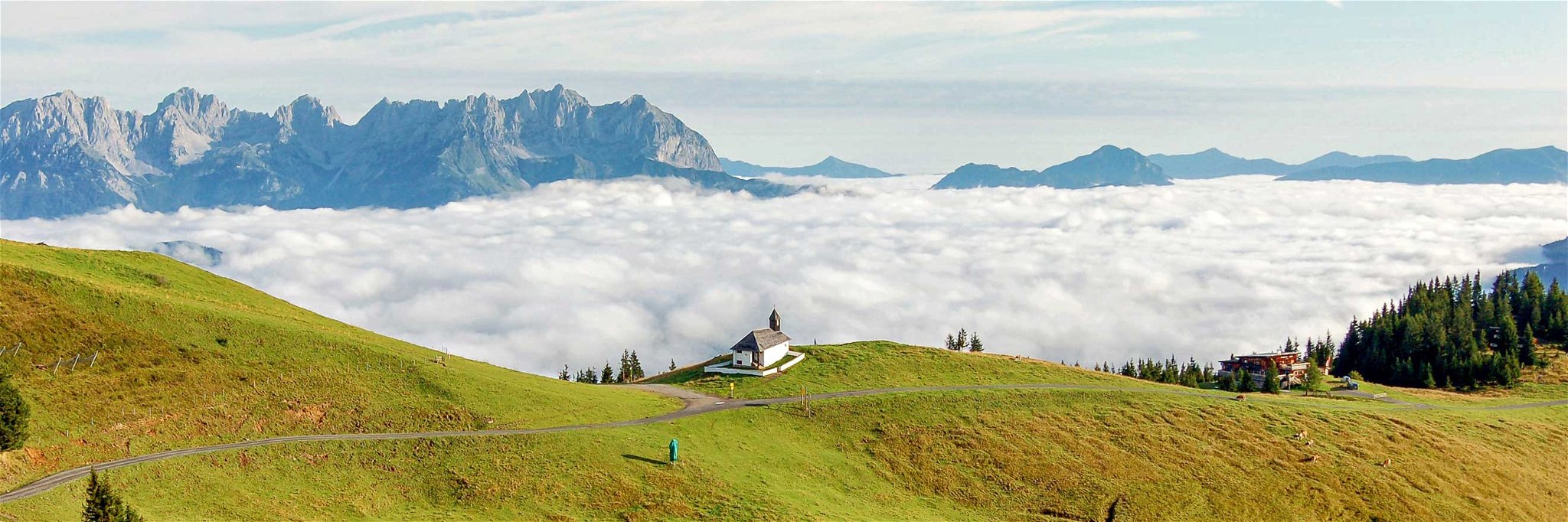 Heuer ist noch alles grün, die Saison in Kitzbühel soll »erst« im November starten.