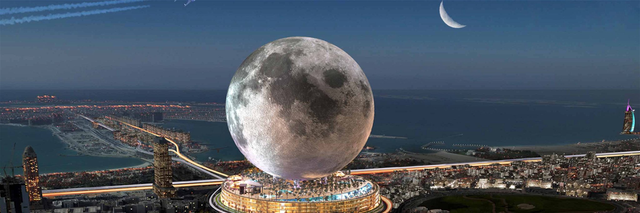 Das Projekt von Moon World Resorts Inc. hat gigantische Dimensionen.